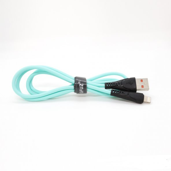 Winex CA30 USB to Lightning Hızlı Data ve Şarj Kablosu 2.4A Mavi - 5