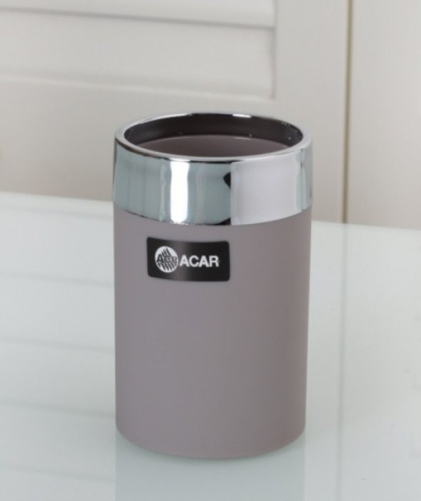Acar Bej Akrilik Diş Fırçalık AKR-9396 2