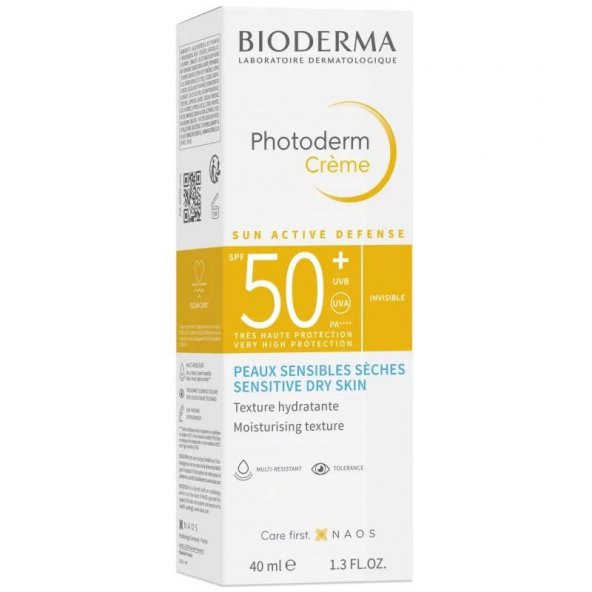 Photoderm Cream SPF50+ Güneş Kremi Renksiz 40 ml