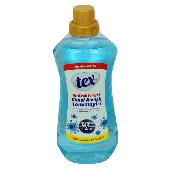 Tex Antibakteriyel Genel Amaçlı Yüzey Temizleyici Mavi 1.5 LT