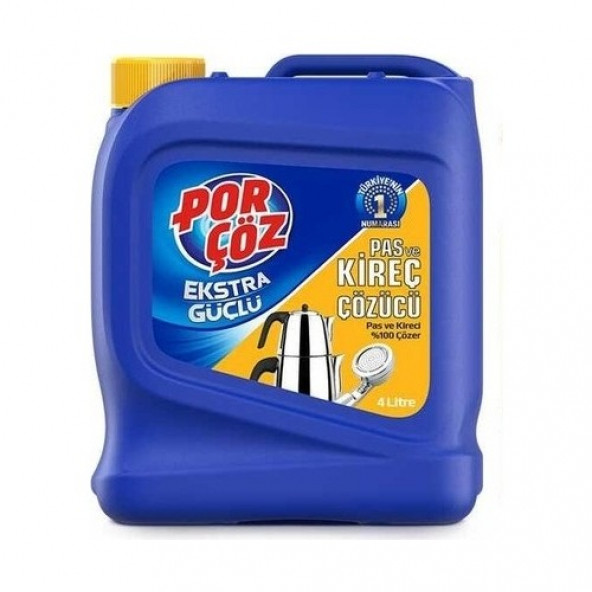 Porçöz Pas ve Kireç Çözücü 4 lt - 1