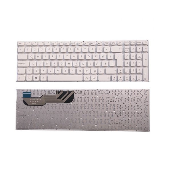 Asus A541, R541, X541u, F541u, K541 Notebook Klavye (Beyaz TR)