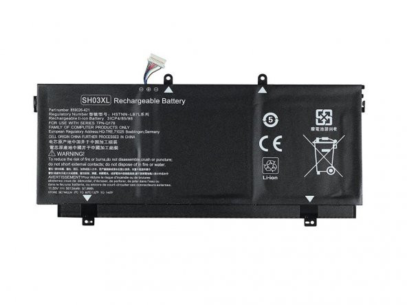 Hp Spectre 13-ac000 x360, SH03XL Notebook Bataryası - Pili ürün görseli