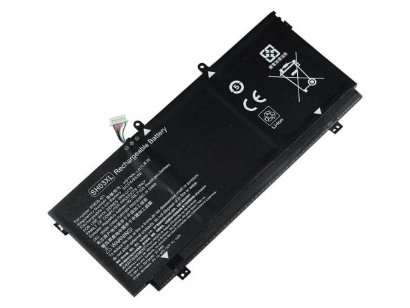 Hp Spectre 13-ac000 x360, SH03XL Notebook Bataryası - Pili - Resim 4