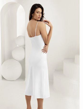 Şahinler Bayan Ayarlanabilir İp Askılı Uzun Kombinezon B1040 - 5