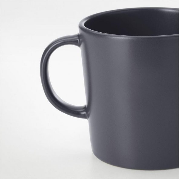 IKEA Dınera Koyu Gri Bardak Kupa 300 ml - 2