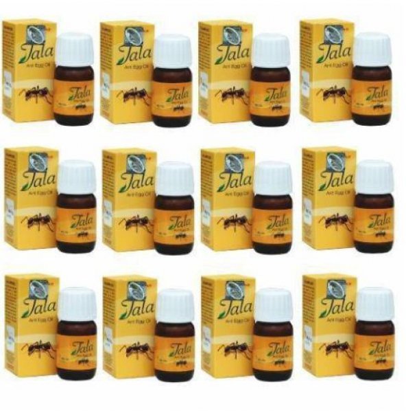 12 Kutu Tala Karınca Yumurtası Yağı 20 Ml x 12 Orijinal Ürün