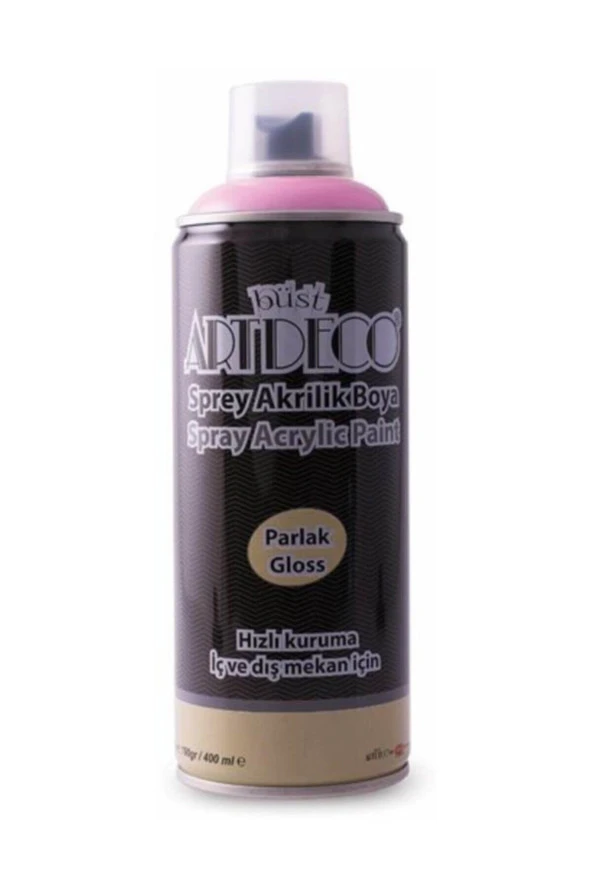 Artdeco Akrilik Sprey Boya 400 ML Bebek Pembe Sprey Akrilik Boya