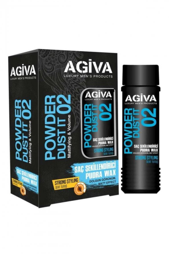 Agiva Styling Powder Pudra Sert Tutuş 20 gr
