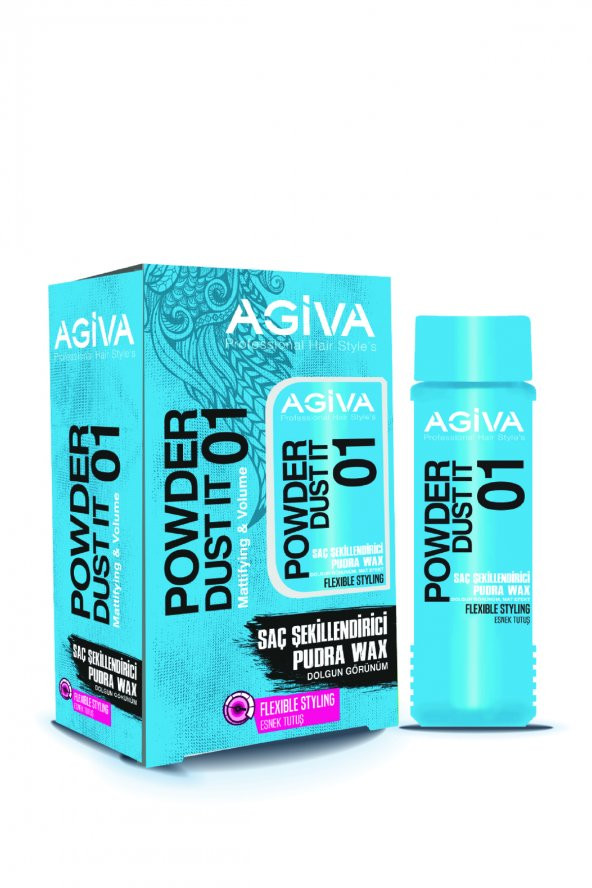 Agiva Styling Powder Pudra Esnek Tutuş 20 gr - Resim 2