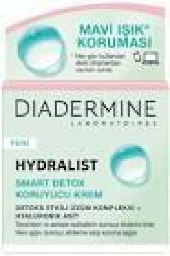Diadermine Hydralist Detox Koruyucu Krem 50 ml