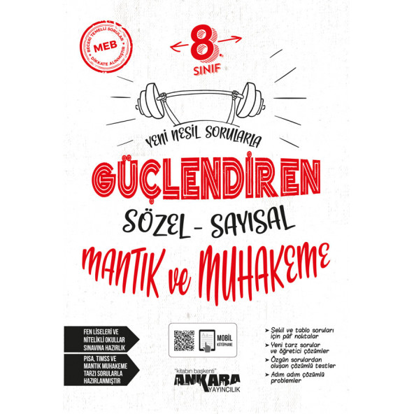 8. Sınıf Sözel-Sayısal Mantık ve Muhakeme Güçlendiren Soru Bankası