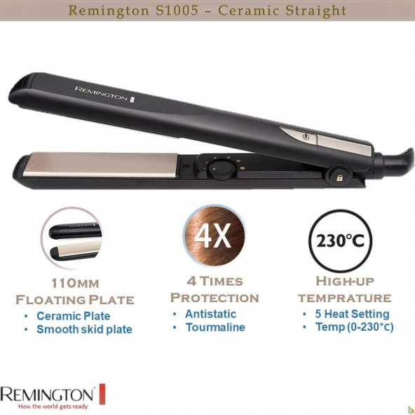 Remington S1005 Ceramic Straigt Saç Düzleştirici
