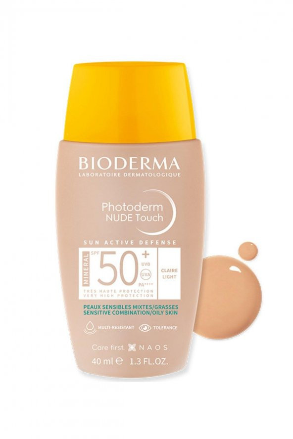 Bioderma Photoderm Nude Touch Light Colour SPF50+ 40 ml