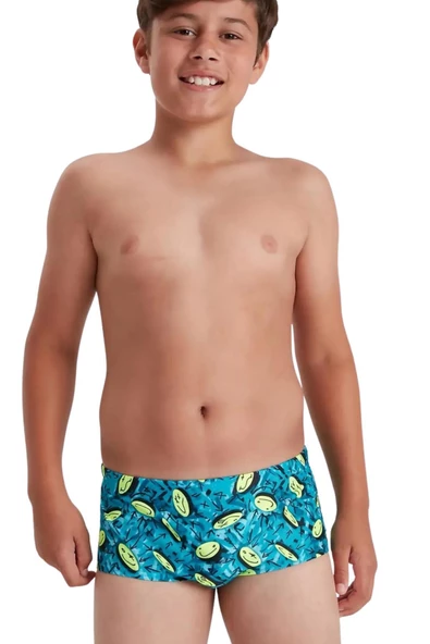 Speedo 8-12849G808 - Smiley Erkek Çocuk Yüzücü Mayo - 5