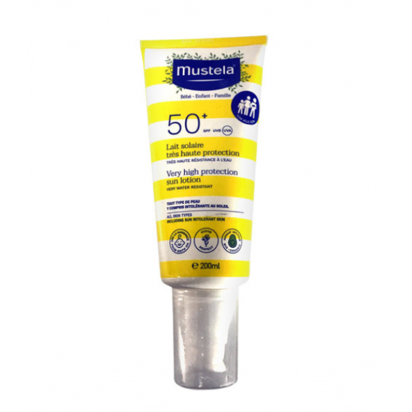 Mustela 50 Faktör Bebek Güneş Losyonu 200 ml