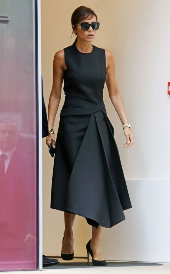 Barbora Günlük Yırtmaç Detaylı Özel Tasarım Kolsuz Yazlık Kadın Elbise bt241siyah
