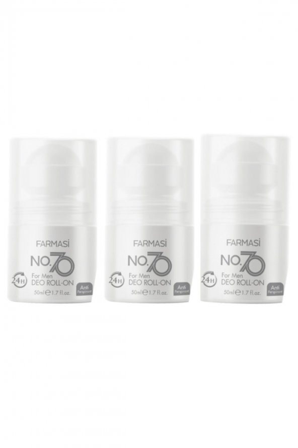 Farmasi No.70 Erkek Roll-on 3 Adet - 1