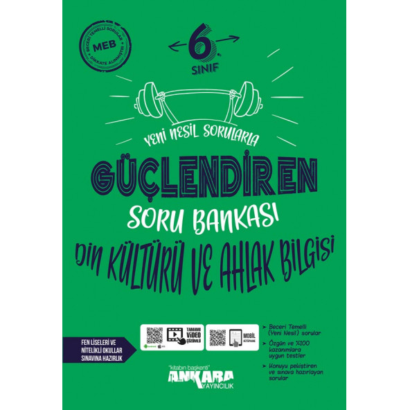6. Sınıf Din Kültürü ve Ahlak Bilgisi Güçlendiren Soru Bankası - 1