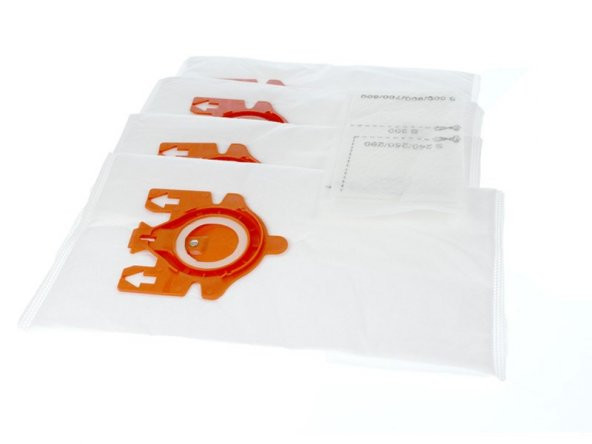 Miele Uyumlu Çok Katlı Sentetik Süpürge Toz Torbası 16 Adet - Resim 2