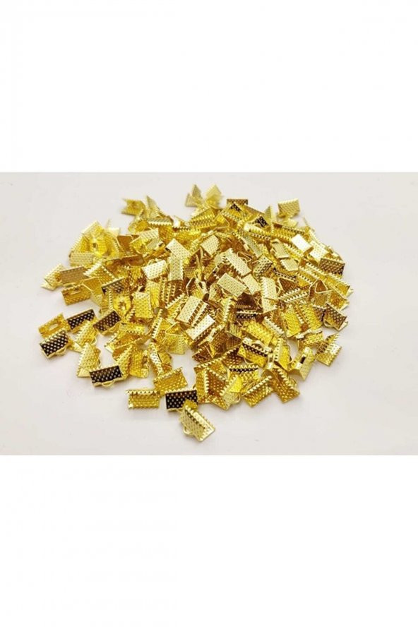 100 Gram Gold Timsah Kapama 1cm  (Takı Kolye Bileklik Klipsi Kancası)