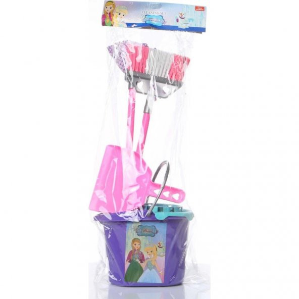 Uçar Oyuncak Buzlar Ülkesi PVC Temizlik Seti 51 cm - 2
