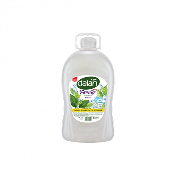 Dalan Sıvı Sabun 3,6 Lt x 4  Adet  Natural - 1