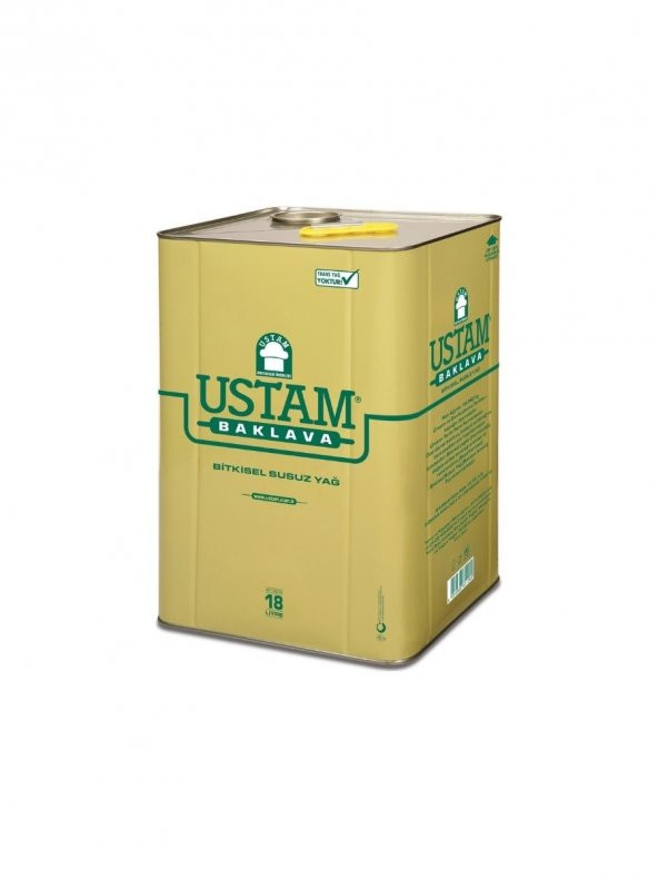 Ustam Tereyağlı Baklava Yağ 18 LT