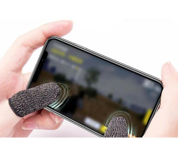 1 Çift PubG Mobile Oyun Yıkanabilir Ter Önleyici Parmak Eldiven