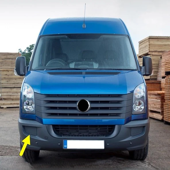 VW Crafter 2006-2013 Ön Tampon Sağ Sis Farı Kapağı 2E0807676A