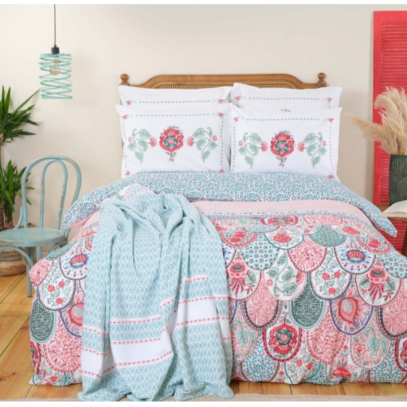KARACA HOME SARAH ANDERSON AKADİA PİKE HEDİYELİ NEVRESİM SET