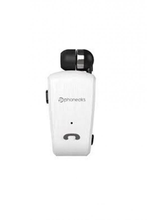 Phoneaks PA-10021 Makaralı Bluetooth Kulaklık - Beyaz