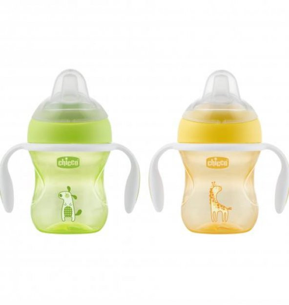 Chicco Yumuşak Uçlu Geçiş Bardağı 4+ Ay Unisex 200ml - 3