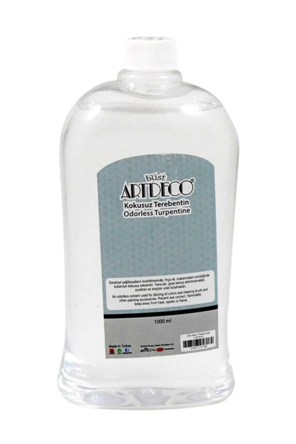 Artdeco Terebentin Kokusuz 1000 Ml Kokusuz Terebentin