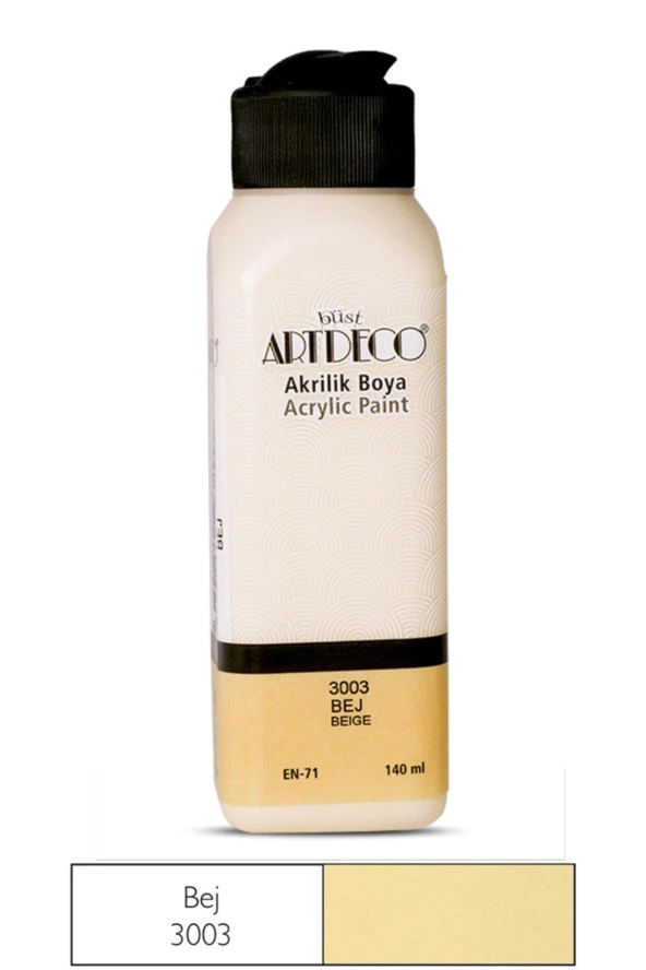 Artdeco Akrilik Boya 140 ML Bej Akrilik Boya
