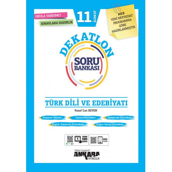 11. Sınıf Türk Dili ve Edebiyatı Dekatlon Soru Bankası