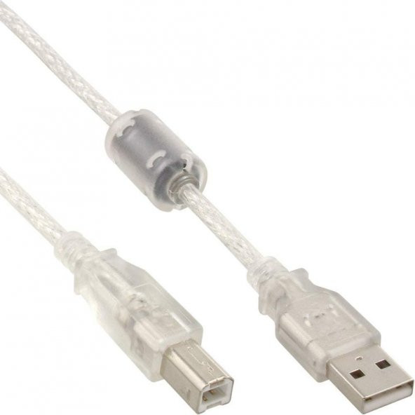 USB 2.0 Printer Kablosu Kaliteli 1.8 Metre - 10 Adet