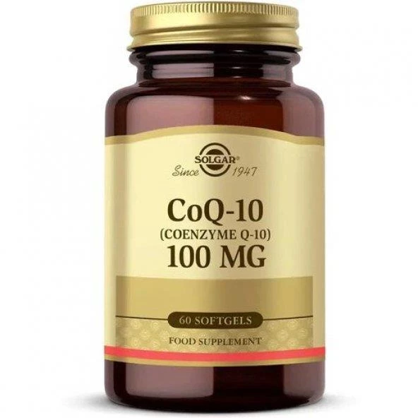 Solgar Coenzyme Q-10 100 mg 60 Softgel 033984009523