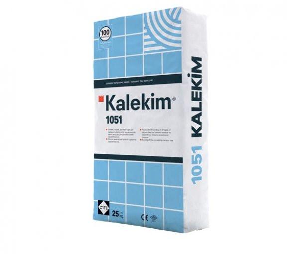 Kalekım - Seramık Yapıstırma Harcı (Grı)  C1Te 25 Kg 1051