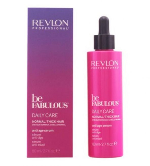 Revlon Professional Be Fabulous Daily Care Normal Thick Hair Anti Age Serum Yaşlanma Karşıtı Günlük Saç Bakım 80ML ürün görseli
