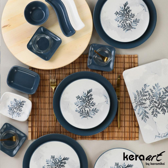 Keramika Takım Kahvaltı Blue Magıc 36 Parça 6 Kişilik - 2