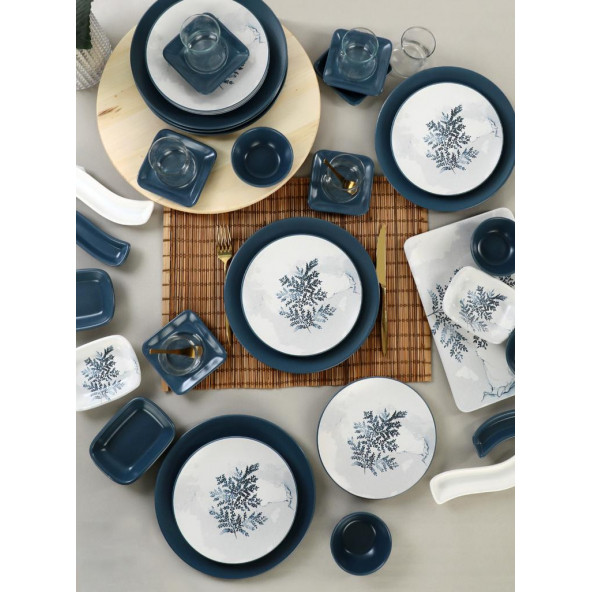 Keramika Takım Kahvaltı Blue Magıc 36 Parça 6 Kişilik - 3