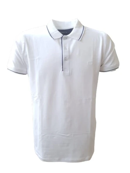 Rey Polo Erkek Basic Polo Yaka Kısa Kol T-shirt 466