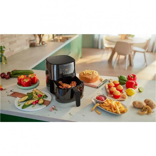 Philips Airfryer HD9252/90 Essential 4.1 lt Yağsız Fritöz - 5