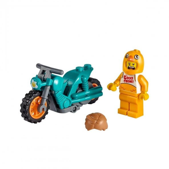 Lego 60310 Chicken Gösteri Motosikleti, 10 parça - 2