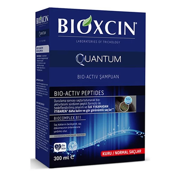 Bioxcin Quantum Kuru ve Normal Saçlar İçin Şampuan 300 ml