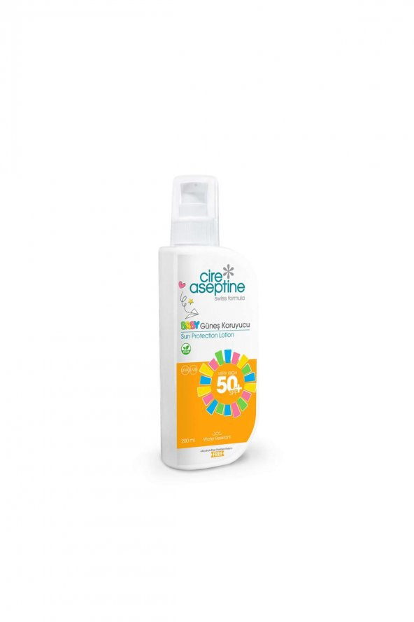 Cire Aseptine Güneş Koruyucu Baby 50 SPF 200 Ml