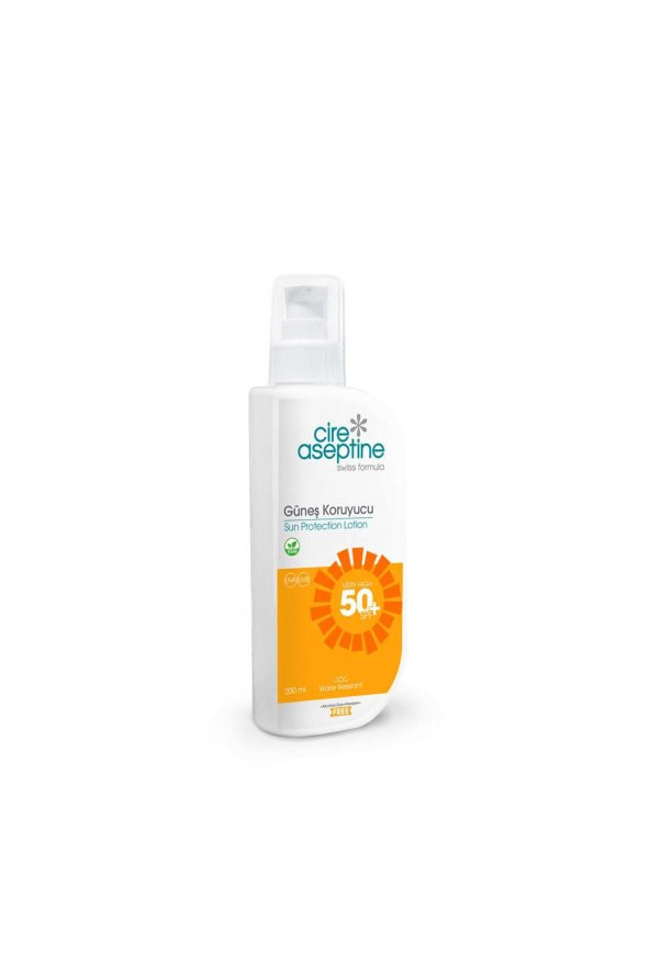 Cire Aseptine Güneş Koruyucu Spf 50+ 200 Ml