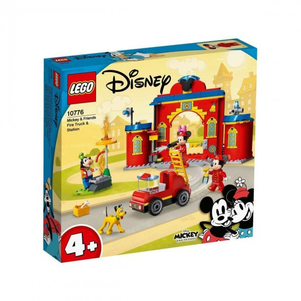Lego 10776 Disney, Mickey ve Arkadaşlarının İtfaiye Kamyonu ve Merkezi , 144 parça