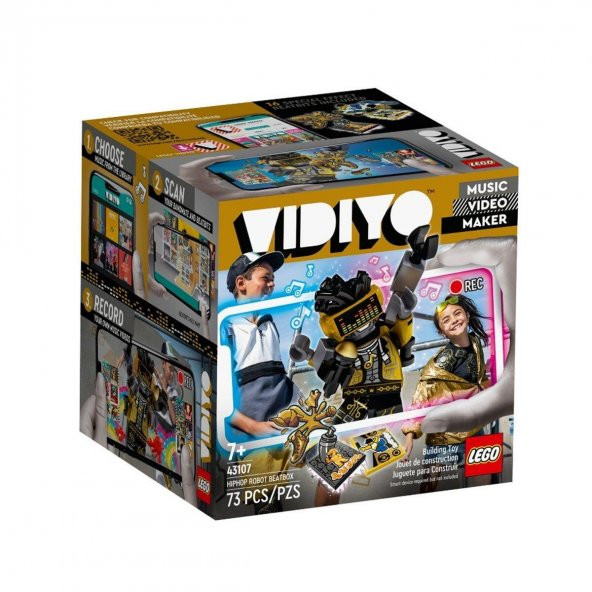 Lego 43106 Vidiyo™ Unicorn DJ BeatBox / 84 parça